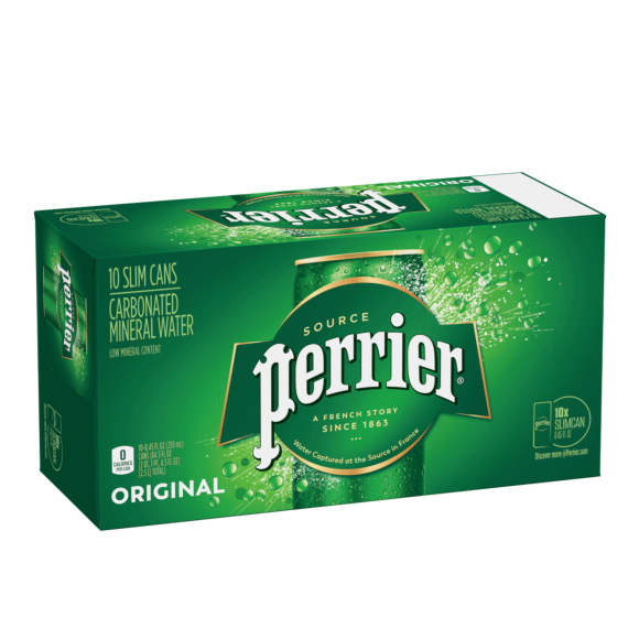Perrier® Original Carbonated Mineral Water - Slim Cans Image1