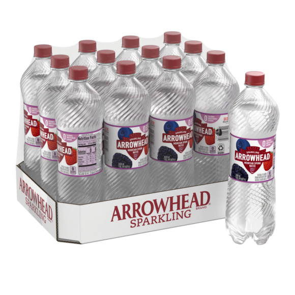 Arrowhead® Brand Sparkling 100% Mountain Spring Water - Triple Berry