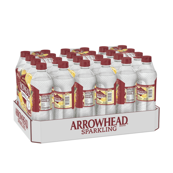 Arrowhead® Brand Sparkling 100% Mountain Spring Water - Pomegranate Lemonade Image1