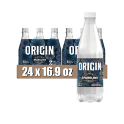 ORIGIN™ Sparkling Water 16.9 Fl Oz Recycled Plastic Bottle (24 Pack)