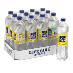 Deer Park® Brand Sparkling 100% Natural Spring Water - Lively Lemon