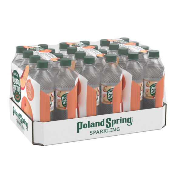 Poland Spring® White Peach Ginger Sparkling Water Image1