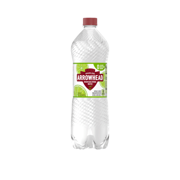 Arrowhead® Brand Sparkling 100% Mountain Spring Water - Zesty Lime Image2
