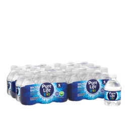 Pure Life® Purified Water 8 Fl Oz Plastic Bottle (24 Pack)
