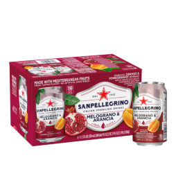 Sanpellegrino® Italian Sparkling Drinks - Melograno & Arancia/Orange & Pomegranate