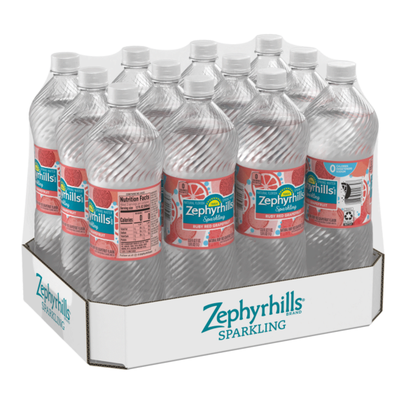 Zephyrhills® Ruby Red Grapefruit Sparkling Water Image1