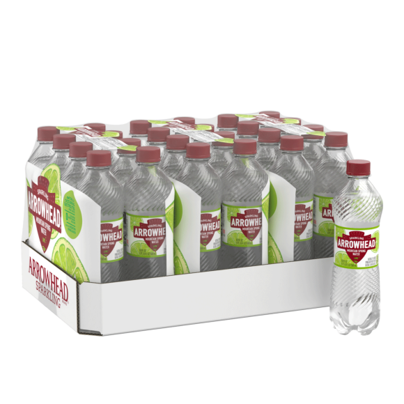 Arrowhead® Brand Sparkling 100% Mountain Spring Water - Zesty Lime