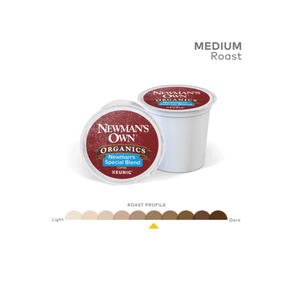 newmans own organic special blend extra bold k cup coffee pod, roast profile medium Image2
