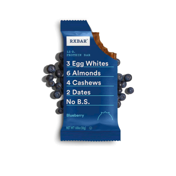 RXBAR® Blueberry Protein Bar (1 case, 12 ct) Image2