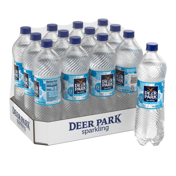 Deer Park® Brand Sparkling 100% Natural Spring Water - Simply Bubbles