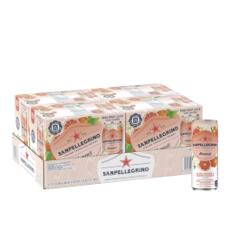 Sanpellegrino® Momenti Blood Orange & Orange Blossom Italian Sparkling Drinks - Slim Cans