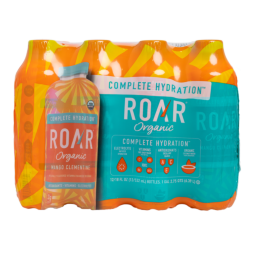 ROAR® Organic Electrolyte Infusions Mango Clementine 18 Fl Oz Bottles (12 Pack)