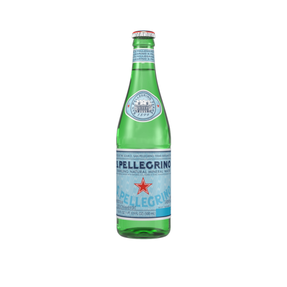S.Pellegrino® Sparkling Natural Mineral Water - Glass Image1