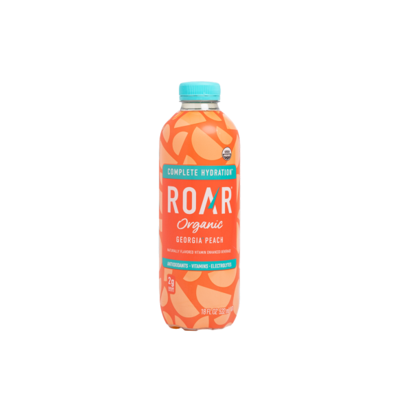 bottle of roar organic georgia peach drink Image1