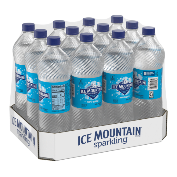 Ice Mountain® Brand Sparkling 100% Natural Spring Water - Simply Bubbles Image1