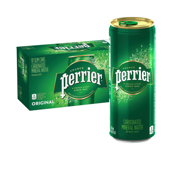 Perrier® Original Carbonated Mineral Water - Slim Cans