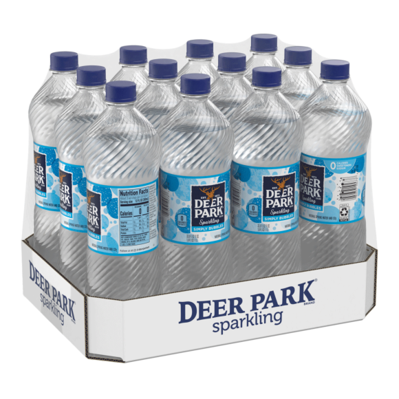 Deer Park® Brand Sparkling 100% Natural Spring Water - Simply Bubbles Image1