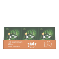 Perrier® L'Orange Flavored Sparkling Water 11.15 Fl Oz Sleek Cans (24 Pack)
