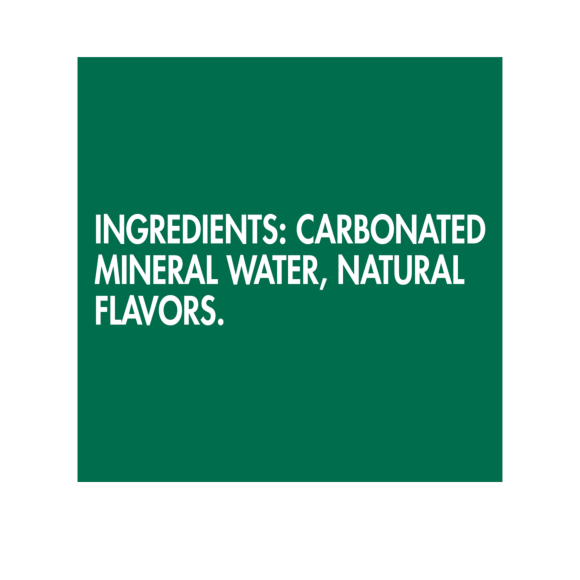 Perrier® Lemon Flavored Carbonated Mineral Water - Glass Image3