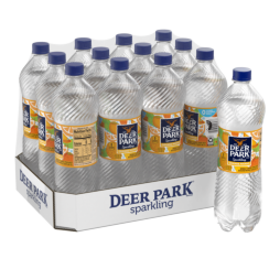 Deer Park® Brand Sparkling 100% Natural Spring Water - Orange Mango