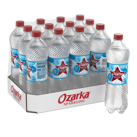 Ozarka® Brand Sparkling 100% Natural Spring Water - Simply Bubbles
