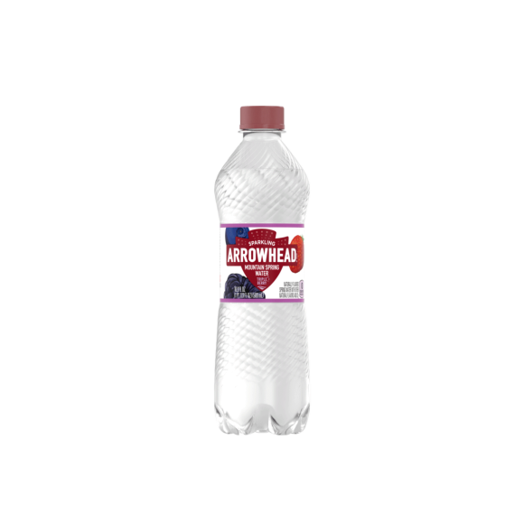 Arrowhead® Brand Sparkling 100% Mountain Spring Water - Triple Berry Image2