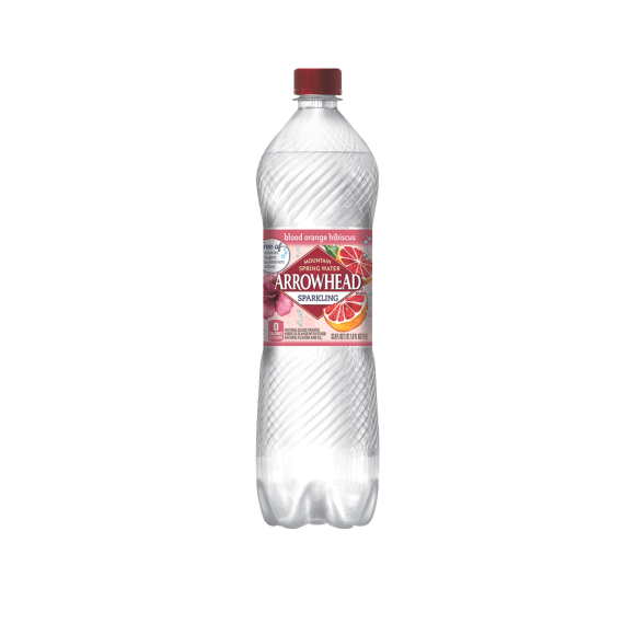 Arrowhead® Brand Sparkling 100% Mountain Spring Water - Blood Orange Hibiscus Image2