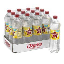 Ozarka® Brand Sparkling 100% Natural Spring Water - Lively Lemon