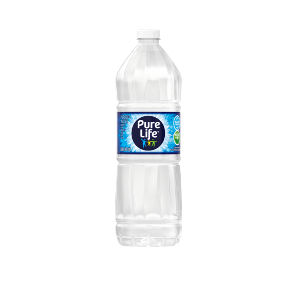 Pure Life® Purified Water 33.8 Fl Oz Plastic Bottle (18 Pack)