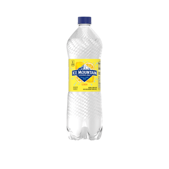 Ice Mountain® Brand Sparkling 100% Natural Spring Water - Lively Lemon Image2