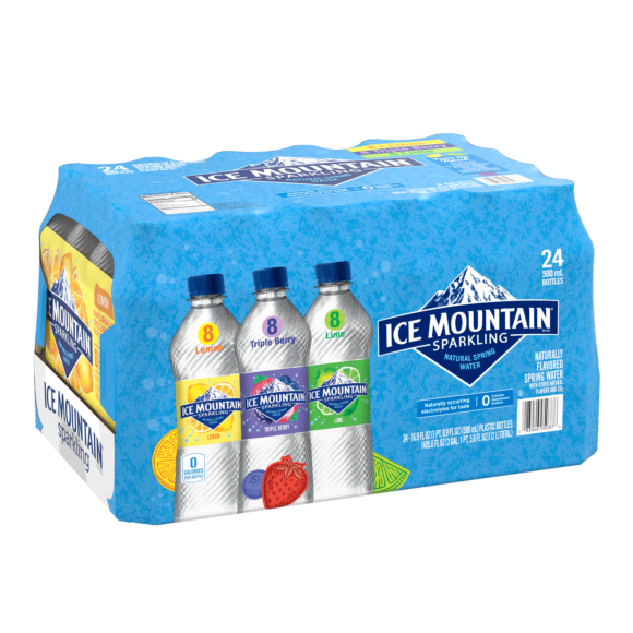Ice Mountain® Rainbow Flavored Sparkling Water Variety Pack Image1